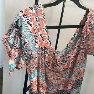 SOLD Off shoulder top
